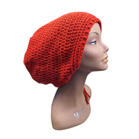 Red Drawstring Loc Tam