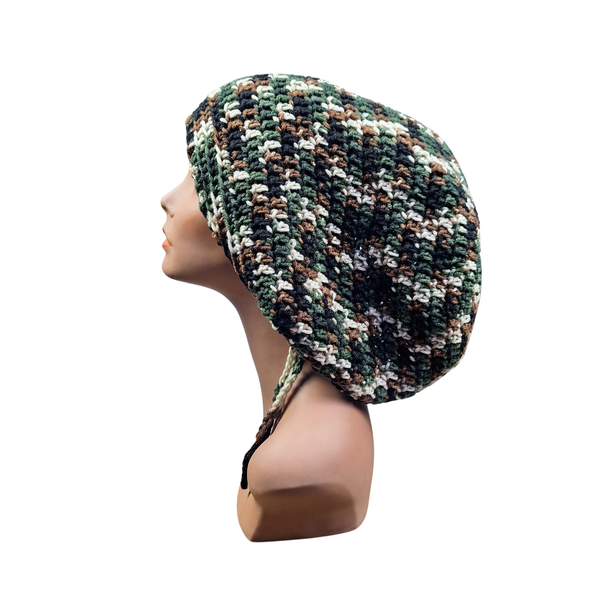 Camouflage Drawstring Loc Tam