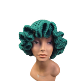 Adventure Green Ruffle Hat