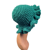 Adventure Green Ruffle Hat