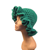 Adventure Green Ruffle Hat