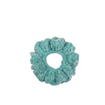 Green Tambourine Scrunchie