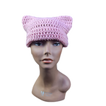 Pinkytoes Pink Sparkle Cat Ear Hat
