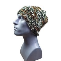 Camouflage Knit Beanie