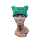 Jelly Bean Green Sparkle Cat Ear Hat