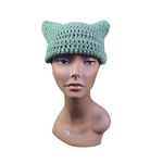 Moss Green Cat Ear Hat