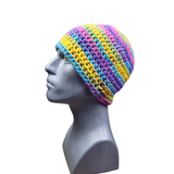 Passion Multicolored Crochet Beanie