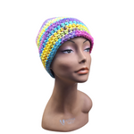 Passion Multicolored Crochet Beanie