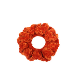 Pumpkin Orange Velvet Scrunchie