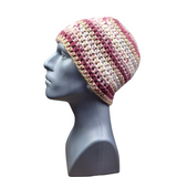 Rose Garden Multicolored Crochet Beanie