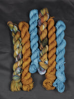 Gemstone Blue Reflection Sock Mini Set of 6