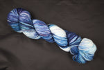 OOAK Blue / Purple Diamonds and Pearls MCN Sock